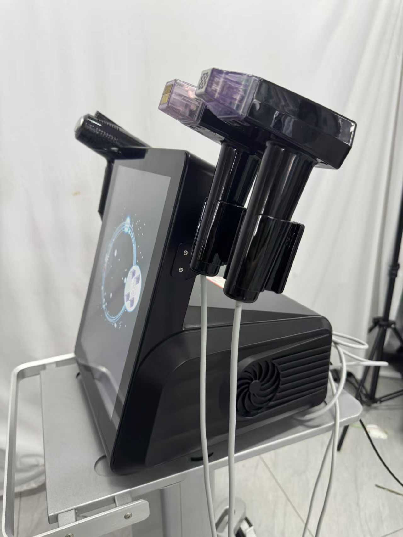 RF Microneedling Machine For Wrinkles Professional 3 In 1 With Ice Hammer To Remove Fine Lines Forehead Wrinkles Tighten Skin And Boost Collagen Thera