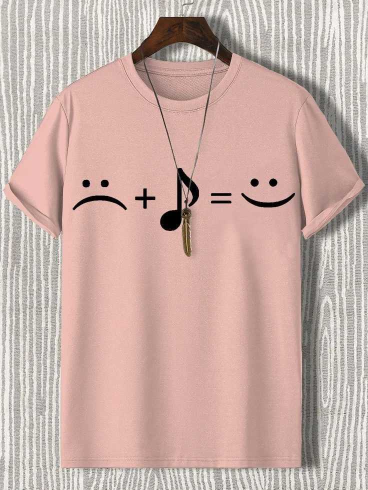 New Summer Men Simple Casual T-Shirt 3D Print smiling Funny Graphic Tshirt Man Fashion Short Sleeve Clothes Fashion Tee Y2k Tops Y250819