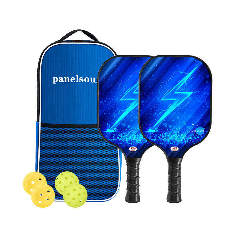 Paisheng Fiberglass Pickleball Racket Set Indoor Outdoor Student Sports Gift