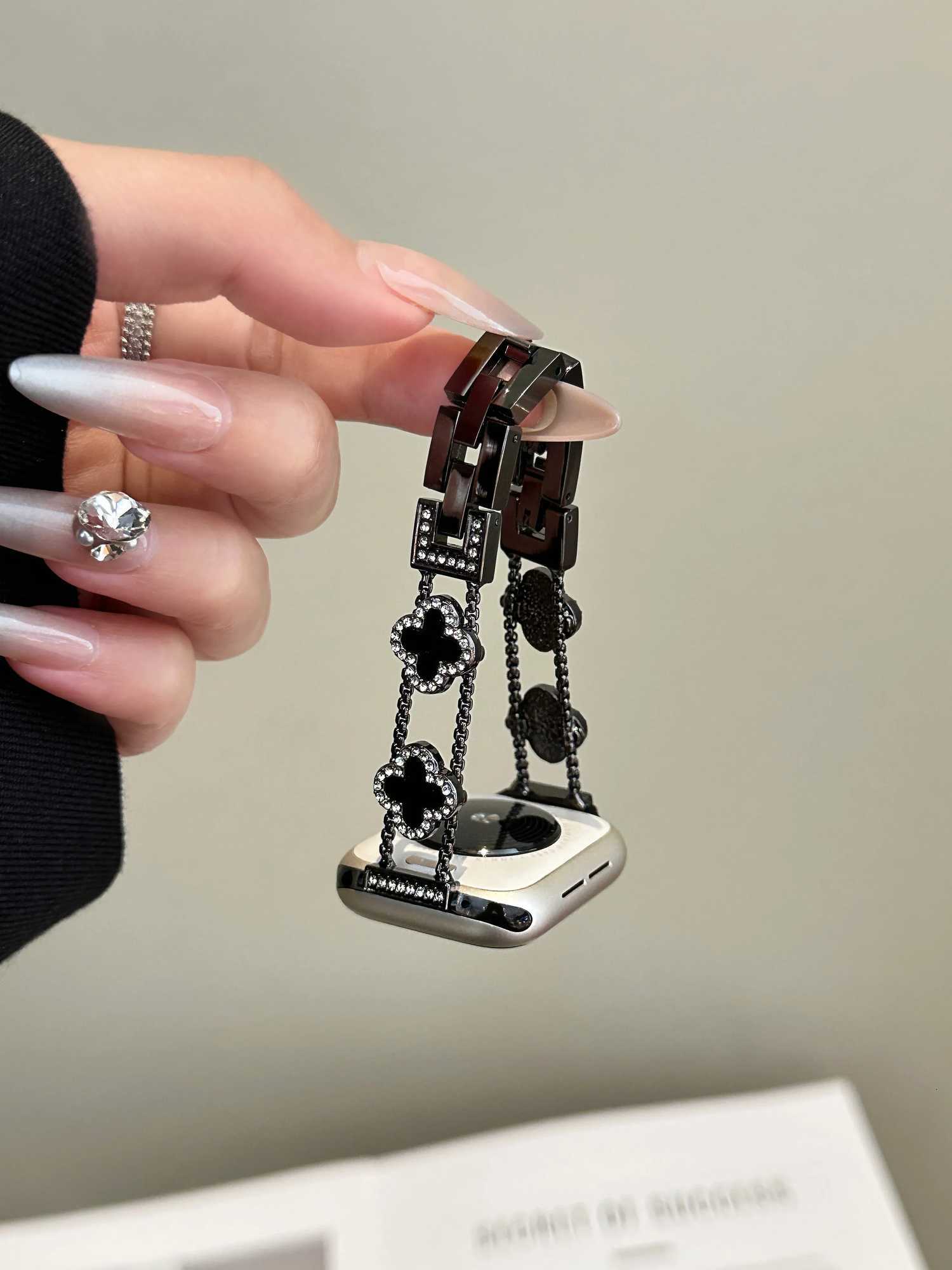 Stainless Steel Bracelet Link For Watch Band Series 8/7/6/10 40mm 41mm 38mm 42mm 44mm 45mm 46mm Strap Y250820