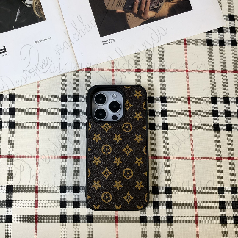 Designer Fashion Phone Cases for iPhone 17 Pro Max 16 15 14 13 12 11 16Plus iPhone Cover for Samsung Galaxy S25 S24 S23 S22 S21 S20 Luxury Fashionable