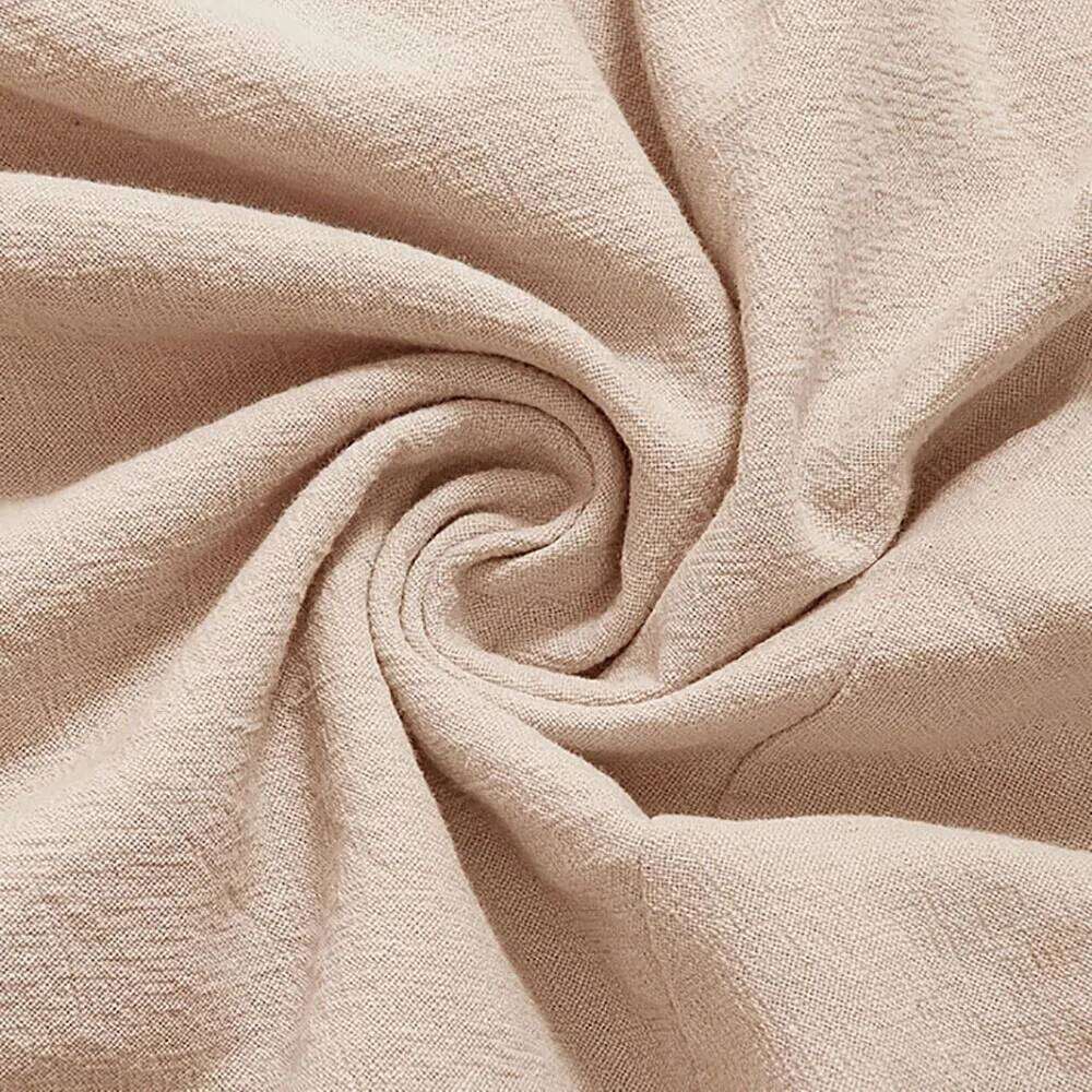 Harem for Men Cotton Linen Drop Crotch Cozy Streetwear Loose Fit Breathable Lightweight Long Pants Male Joggers