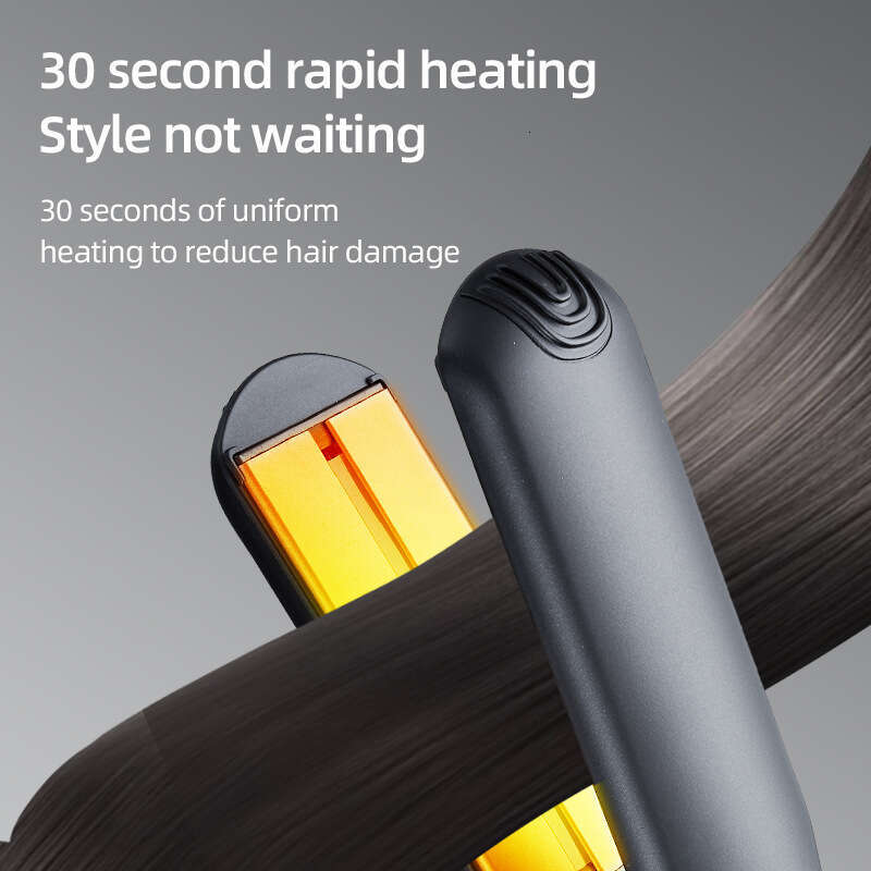 New Wide Plate Infrared Straightener Fast Heating Long-Lasting Styling Straightening Hair Clip Board Accepted