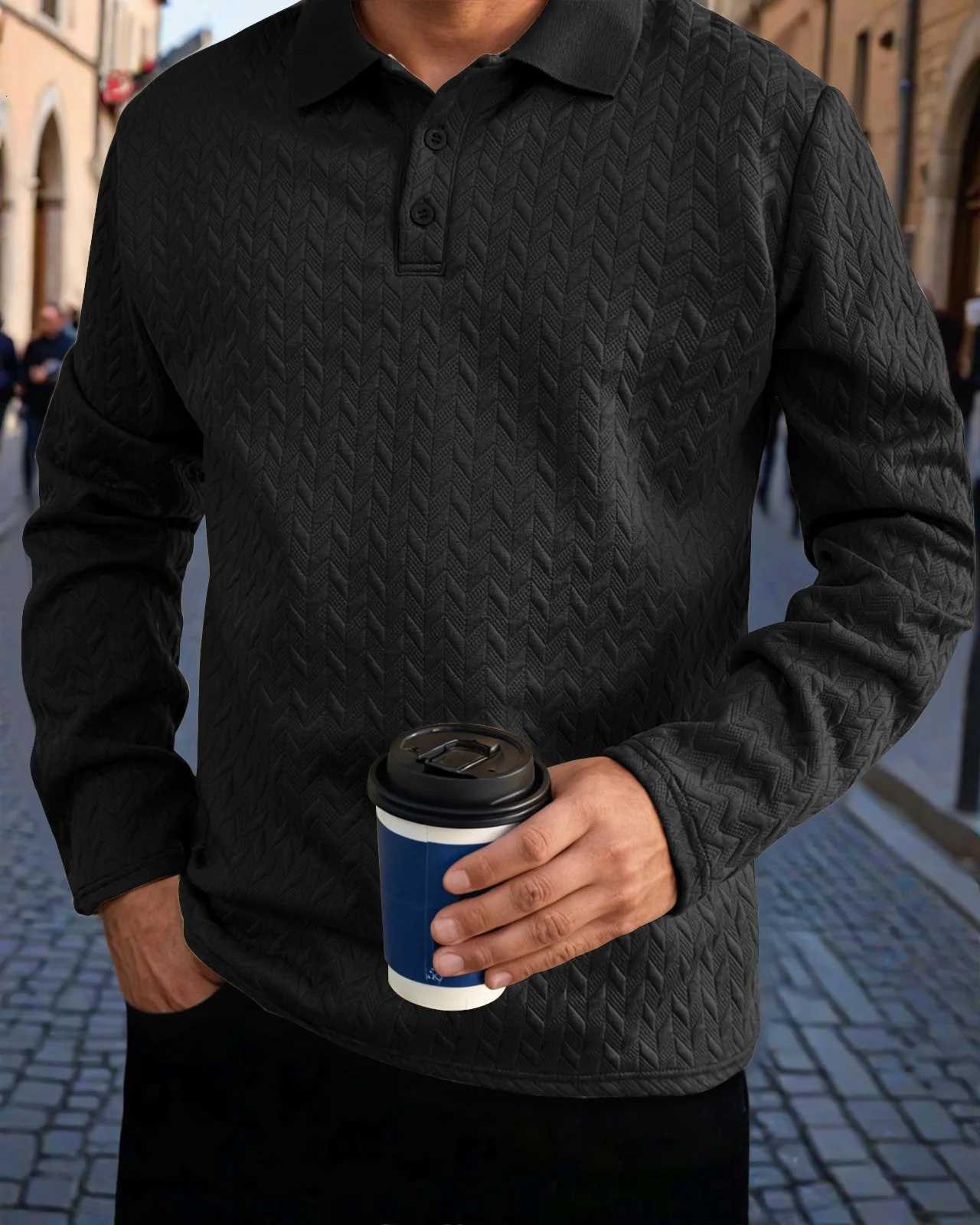 Mens Long SLeeve Shirt Casual Sport Plaid Pattern Cuffed Collar Top for Spring Autumn Y250819