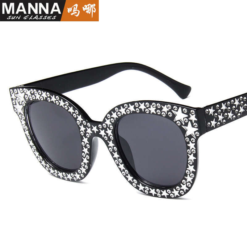 Unique Designer Starry Sky Jelly Color Sunglasses Fashion Colorful Ocean Lens Cute Playful Glasses