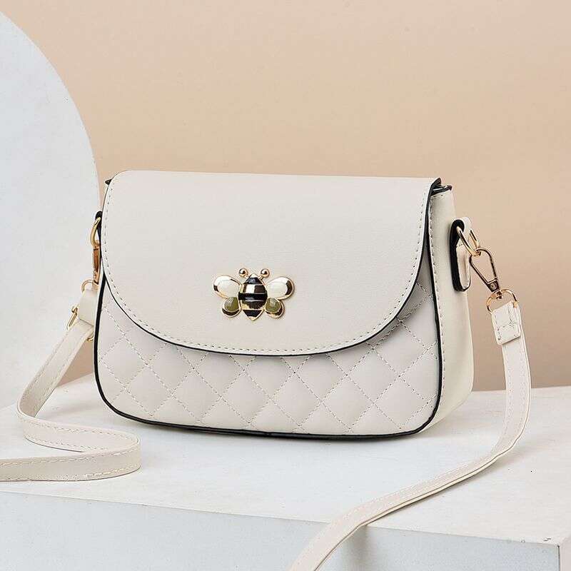 Ins Crossbody Soft Leather Small Round Fashion Simple New Women's Shoulder Bag Trendy Korean Version Fresh Style