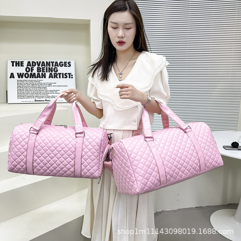 Free Shipping Designer Fashion Leather Travel Bag Short Distance Business Trip PU Handbag Single Shoulder Crossbody Bag Dry Wet Separation Luxury Shoe