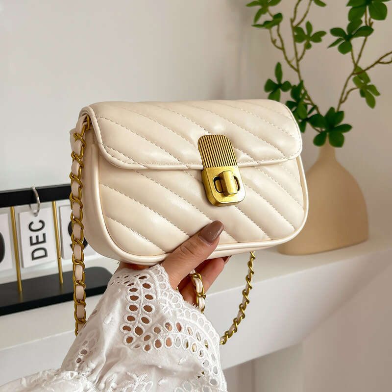 for Summer Women 2025 New Trendy Bags Fashion Niche Design Chain Crossbody Versatile Single Designer Shoulder Small Square Bag