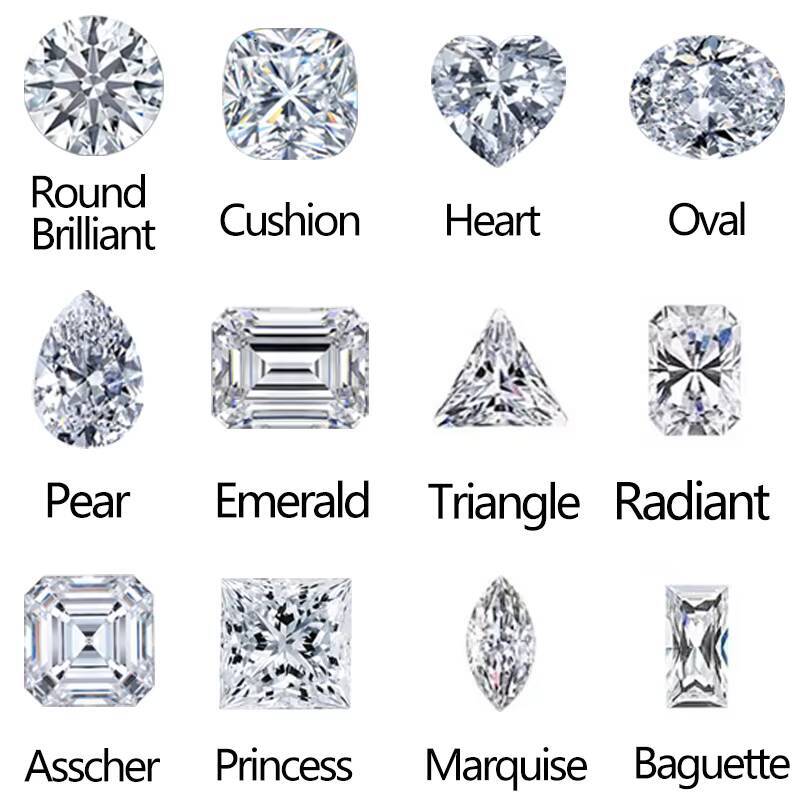 Engagement Diamond Ring Wedding Custom Jewelry 925 Silver D-VVS1 Radiant Cut Lab Grown Diamond Ring