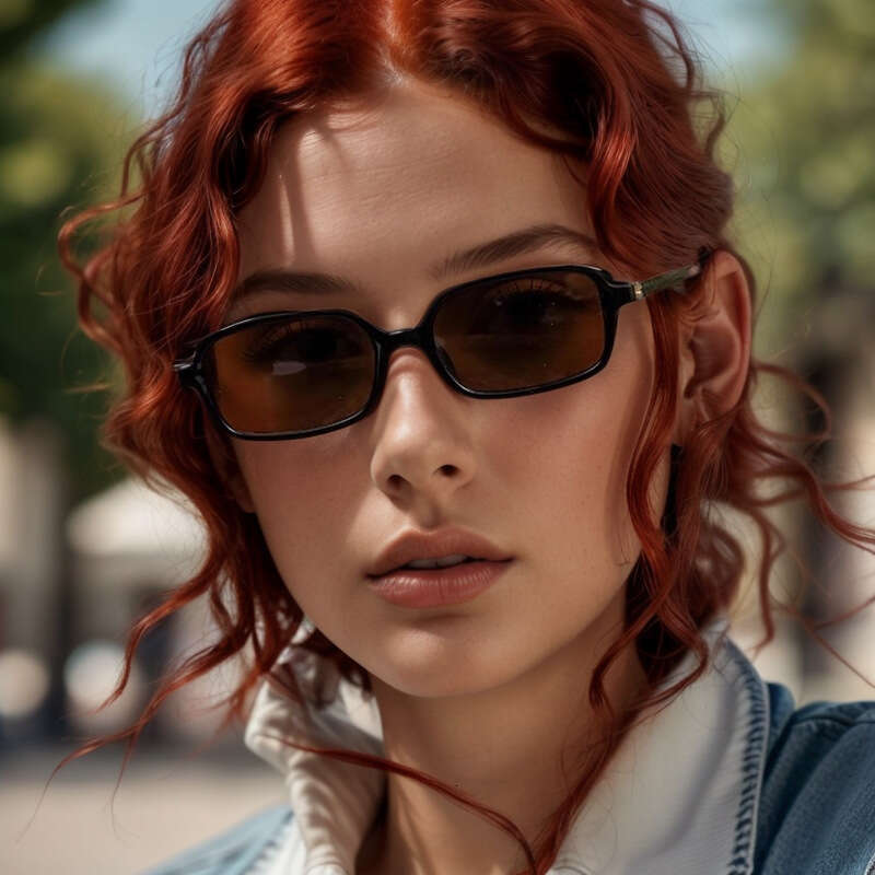 Fashion Square Small Frame Sunglasses Women, Unique Style, Trendy Sunglasses, Casual Sun Protection Glasses Designer for Men