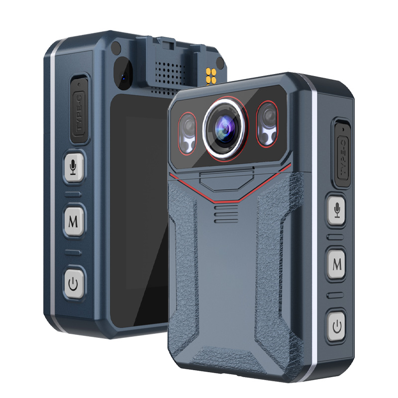 Waterproof Body Worn Camera 5G Full Network Connectivity Ultra-long Battery Life Remote Real-time Monitoring Intercom HD Video Touch Screen for Servic