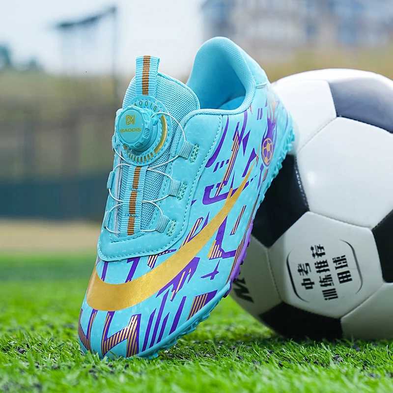 Men Soccer Shoes Studded TF/FG Sneaker Training Kids Socie Ultrght Fast Football Shoes Comfortable Resistant Football Boots W250821