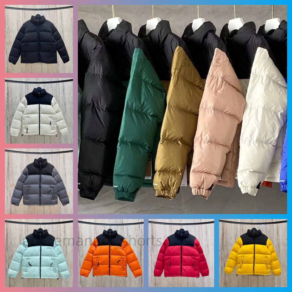 mens norths puffer jacket winter jacket mens coats designer men down jacket doudoune homme jackets womens coats designer women winter jacket women High quality+99