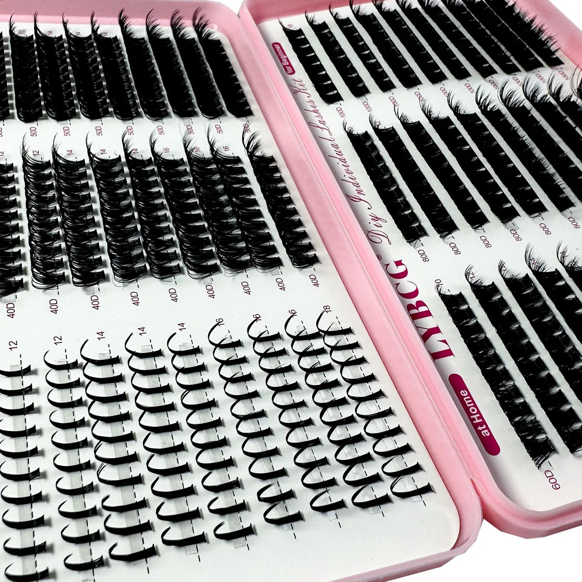 Spikes Lash Individuals Volume Eyelash Clusters DCurly Kit 1020MM DIY s6 Styles 250811