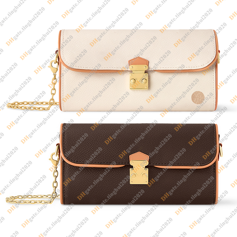 Ladies Fashion Casual Designe Luxury Pochette Camille Bag Chain Bag Crossbody Wallet Shoulder Bag Handbag Clutch Bag TOP Mirror Quality M13566 M26583 Pouch Purse