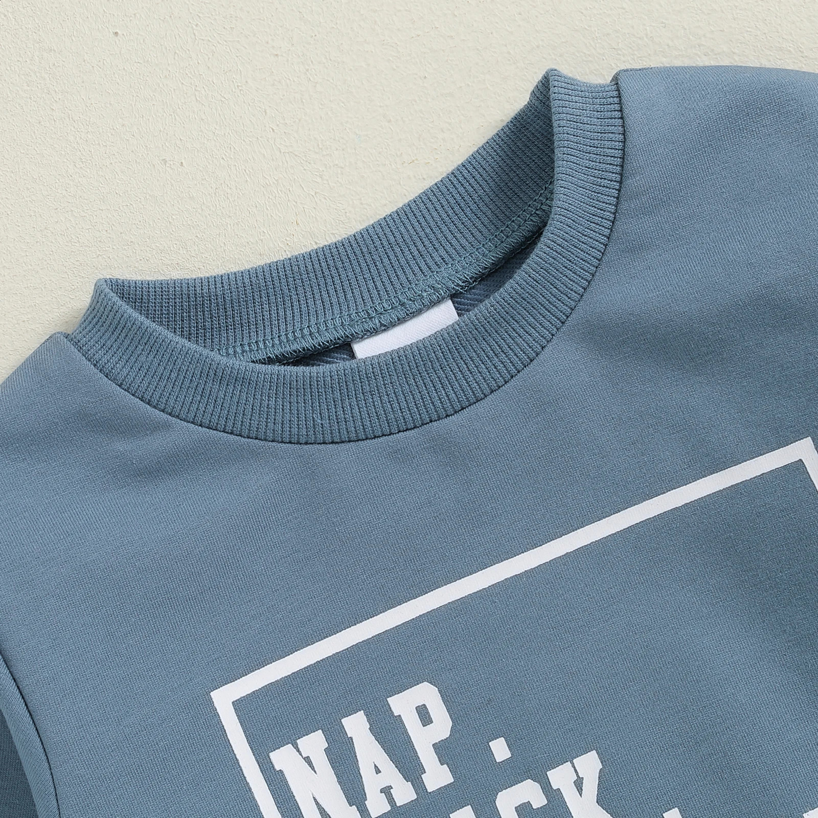 Citgeett Autumn Kids Baby Boy Letter Print Long Sleeve Sweatshirt Elastic Pants Clothes Fall Outfits 250820