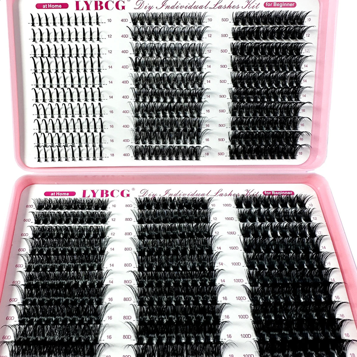 Spikes Lash Individuals Volume Eyelash Clusters DCurly Kit 1020MM DIY s6 Styles 250811