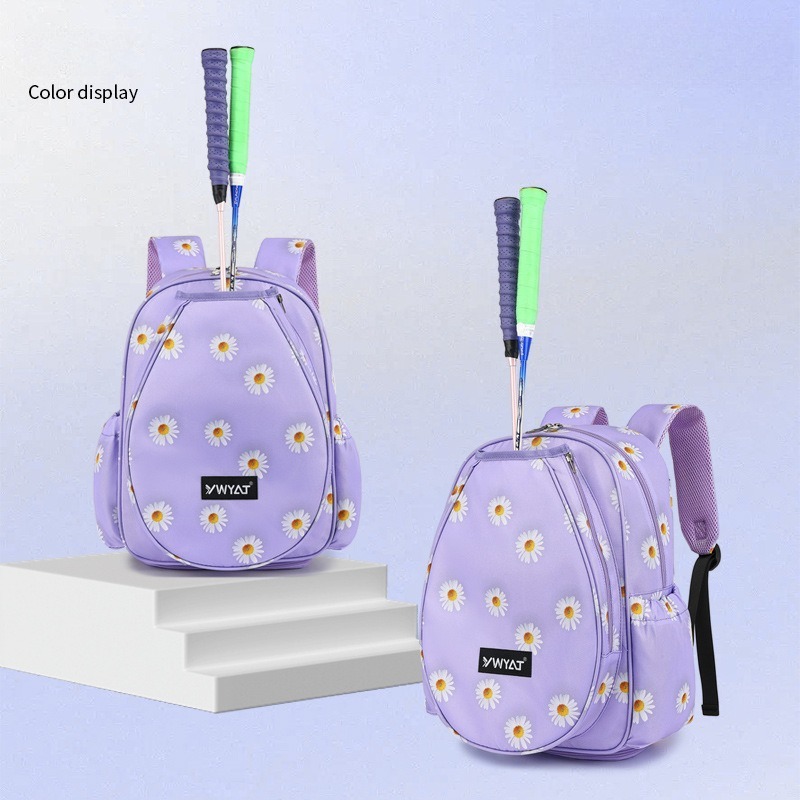 Tennis Racket Bag, Badminton Backpack, Water Resistant Tennis Racket Bags for Women Men, Suitable for Pickleball Tennis Badminton