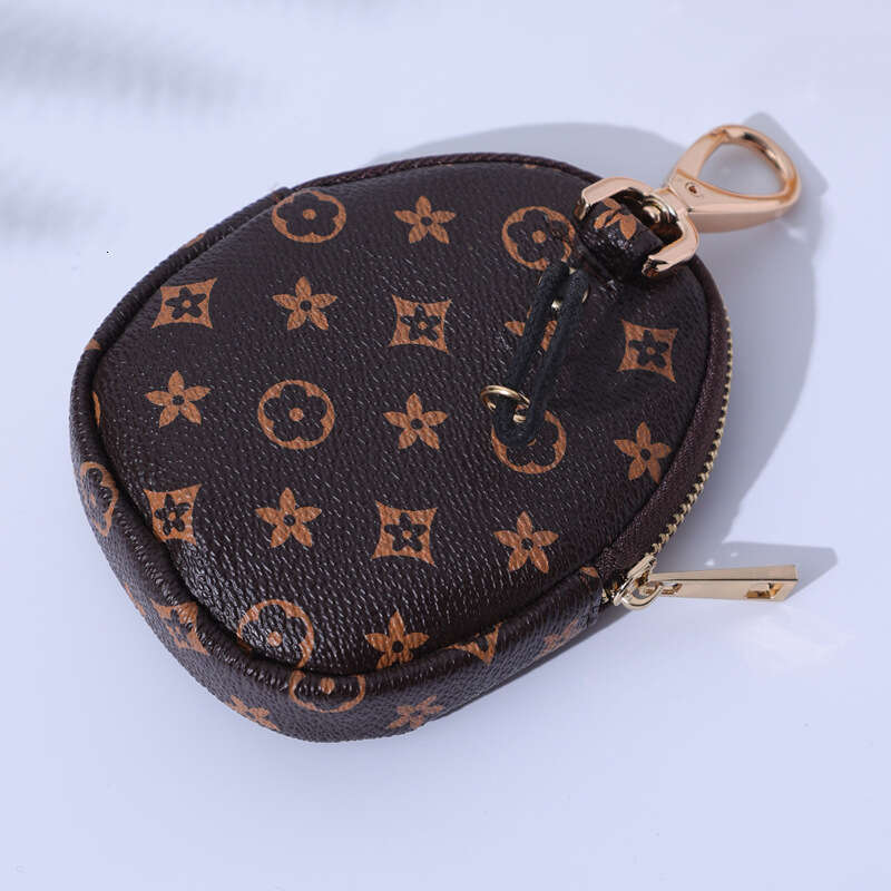 Key Women 2024 New Mini Compact Multi-Functional Car Portable Card Holder Two-in-One Coin Purse Storage Bag