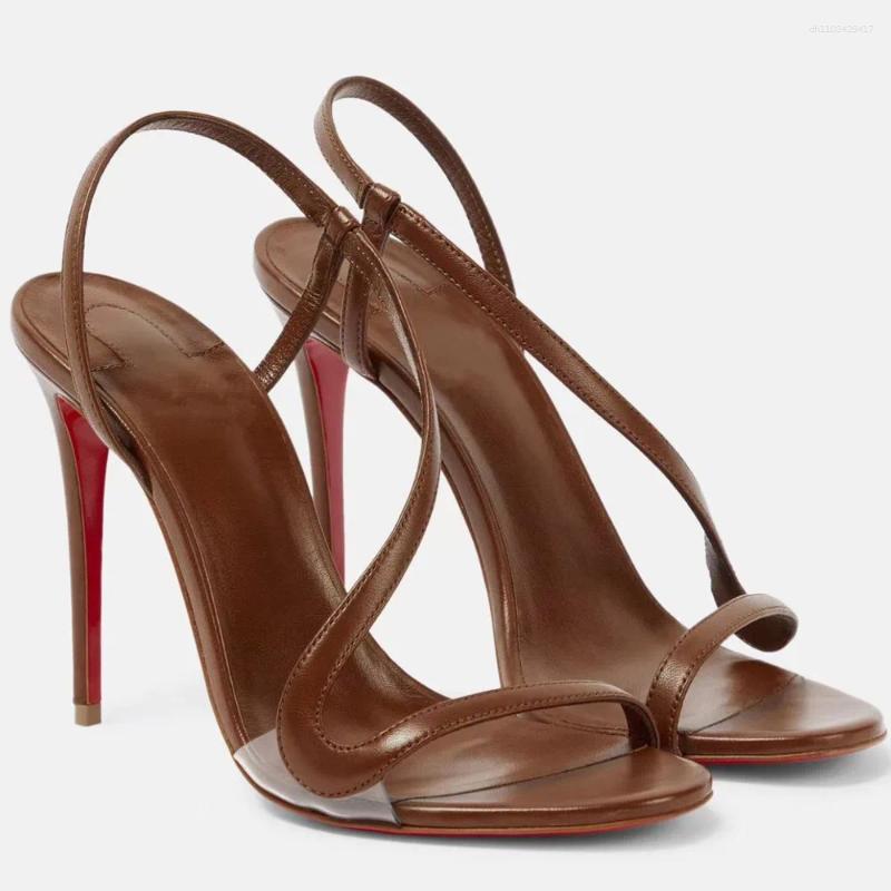 Sandals 2025 Summer Multi Color Serpentine Straw Stiletto Sexy Party Fashion Show 35-43 Large Women's