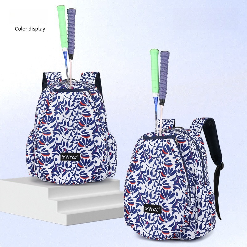 Tennis Racket Bag, Badminton Backpack, Water Resistant Tennis Racket Bags for Women Men, Suitable for Pickleball Tennis Badminton