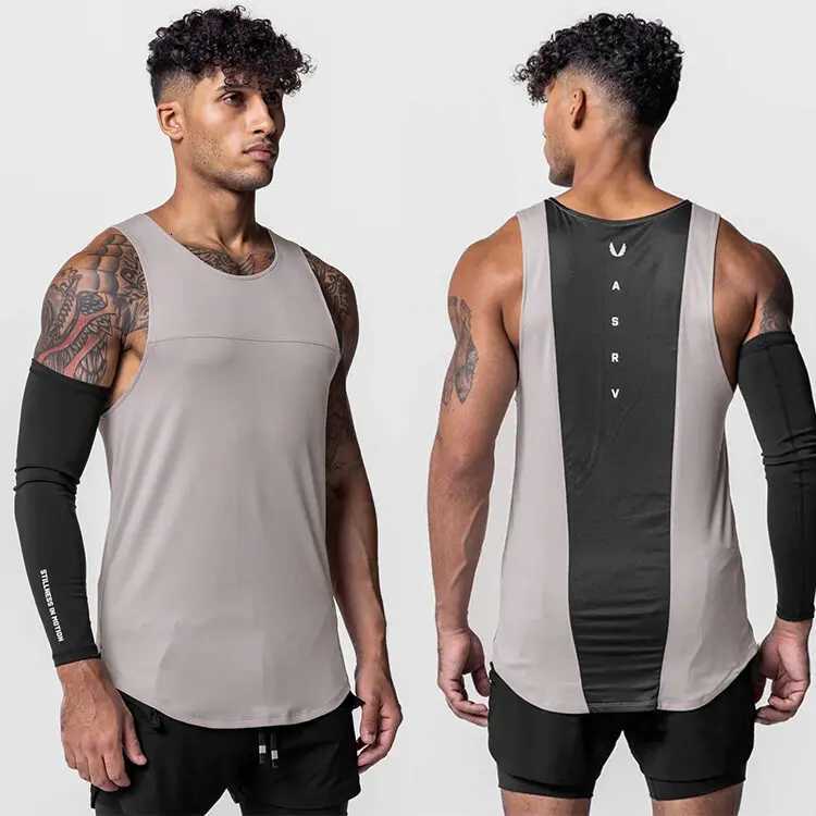 Summer Mens Vest Gym Clothing Man Quick Drying Tank Tops Indoor Fitness Basketball Vest Breathable Mens Clothing Vest for Man X250821