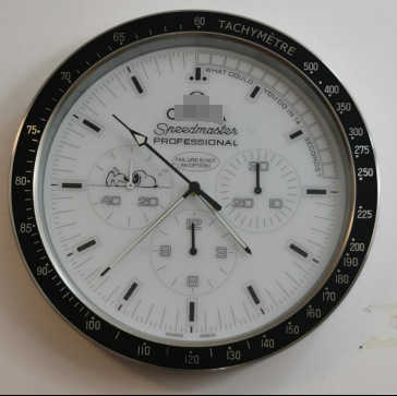 Wall Clock 16inch 14inch OMG Watch Style Round Metal Wall Clock Living Room Wall Clock S25821