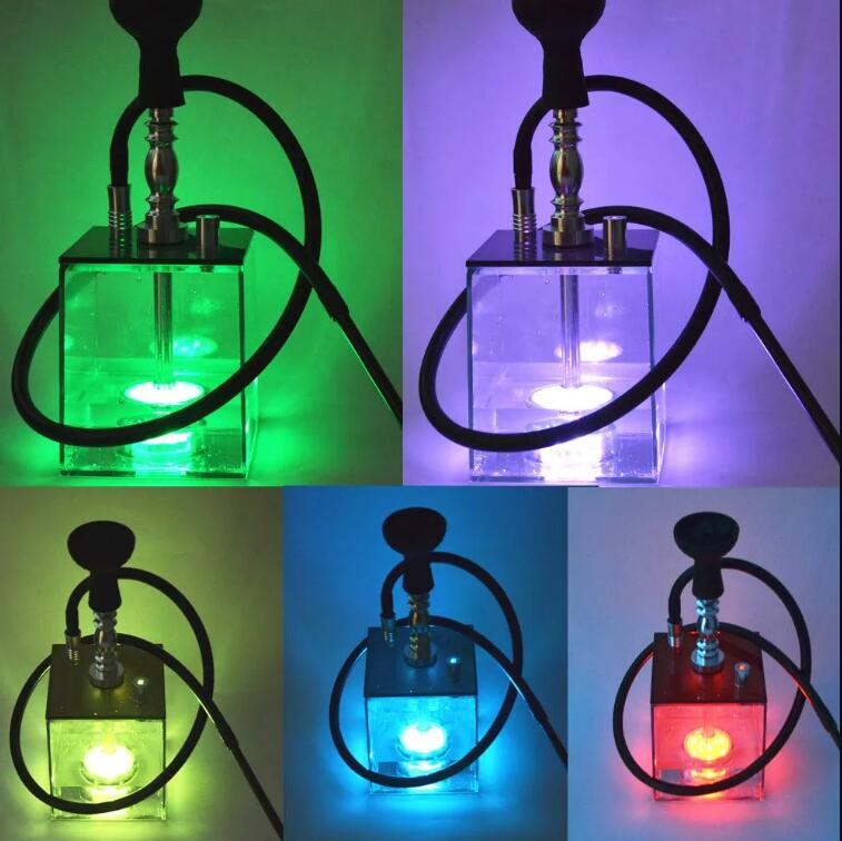 acrylic hookahs shisha one hose smoke water pipes accessory hookah chicha heady dab rigs unqiue bong