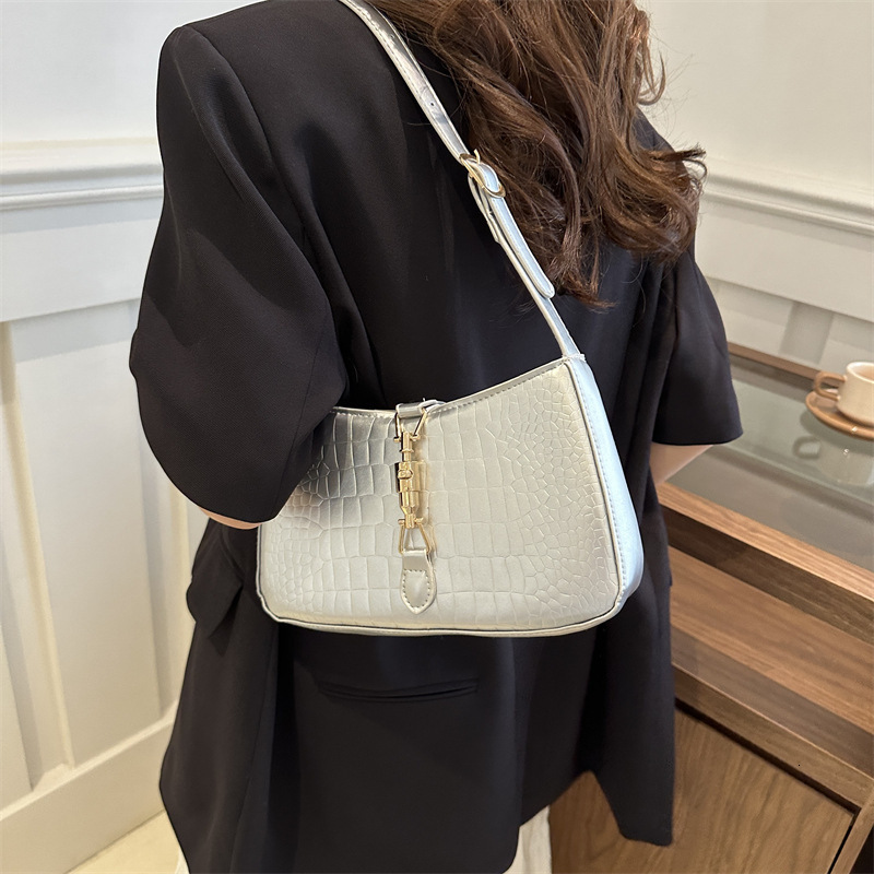 Design Casual Fashion Large Capacity Simple Stylish Luxury Bag Trendy Designer Bag Handbag Free Delivery To Your Door Shoulder Underarm Small Square W