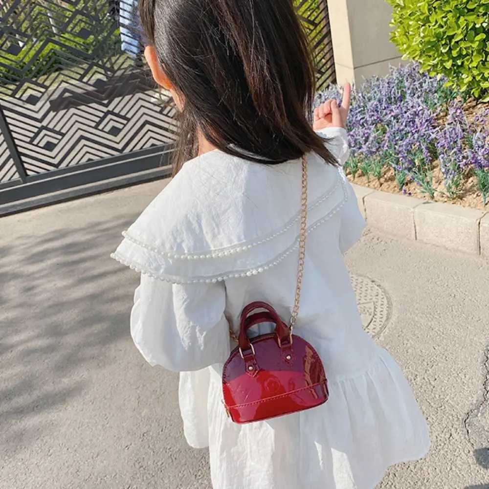 Fashion Kids Stuff Fashion Handbag PU Mini Shoulder Bag Small Satchel Coin Wallets Little Girls Chain Crossbody Bag XJ250821