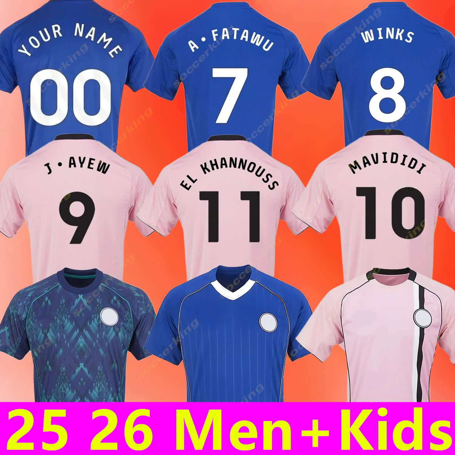 25 26 Leicester Cities soccer jerseys classic Retro AYOZE SOYUNCU BARNES FAES NDIDI PEREIRA MAVIDIDI MCATEER CHOUDHURY COADY 2025 2026 men kids football shirts kit