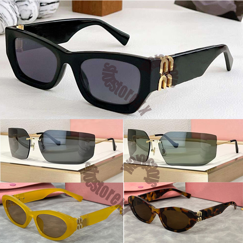 muis Sunglasses Designer Mens oval frame glasses UV hot selling muis squared glasses Sports glasses Lunette de Soleil Metal legs letter design cae wilt box