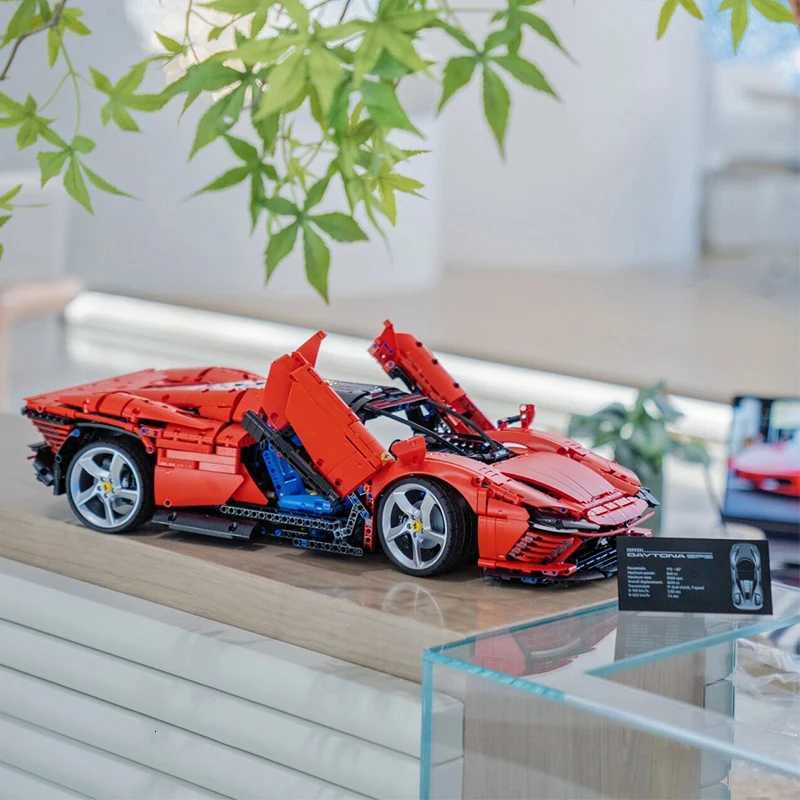 3778 pieces Super Sport Car building blocks 1 8 Moc Technical model SP3 Hyper car toy enjoyed by boys assembly kits as gifts Z250821