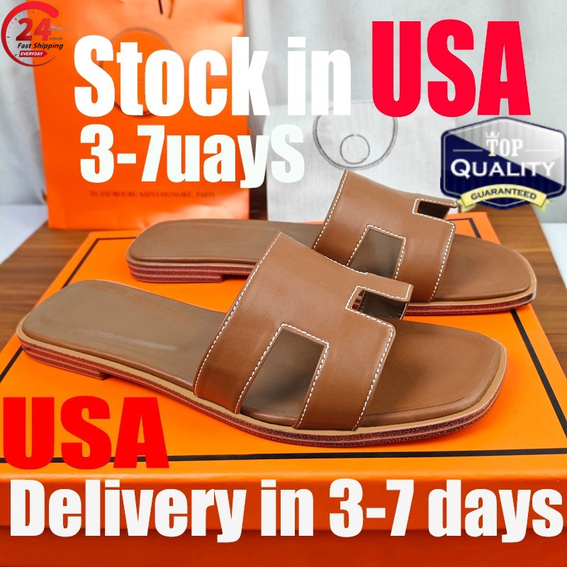 Designer Sandals Women's Fashion Luxury Slide Letter Slide Rubber Leather Flat Shoes Summer Beach Bath Slippers Brown Retro Sandals sandals famous designer women 77