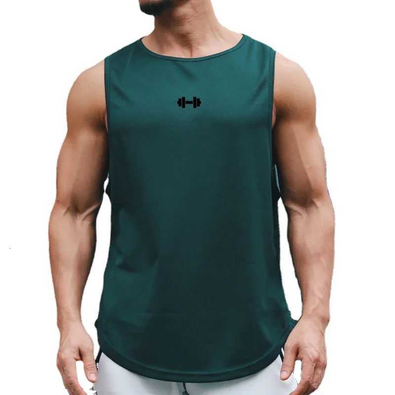 Mens Quick Dry Gym Clothes Indoor Exercise and Fitness Printed Vest 6 Colors To Choose X250821