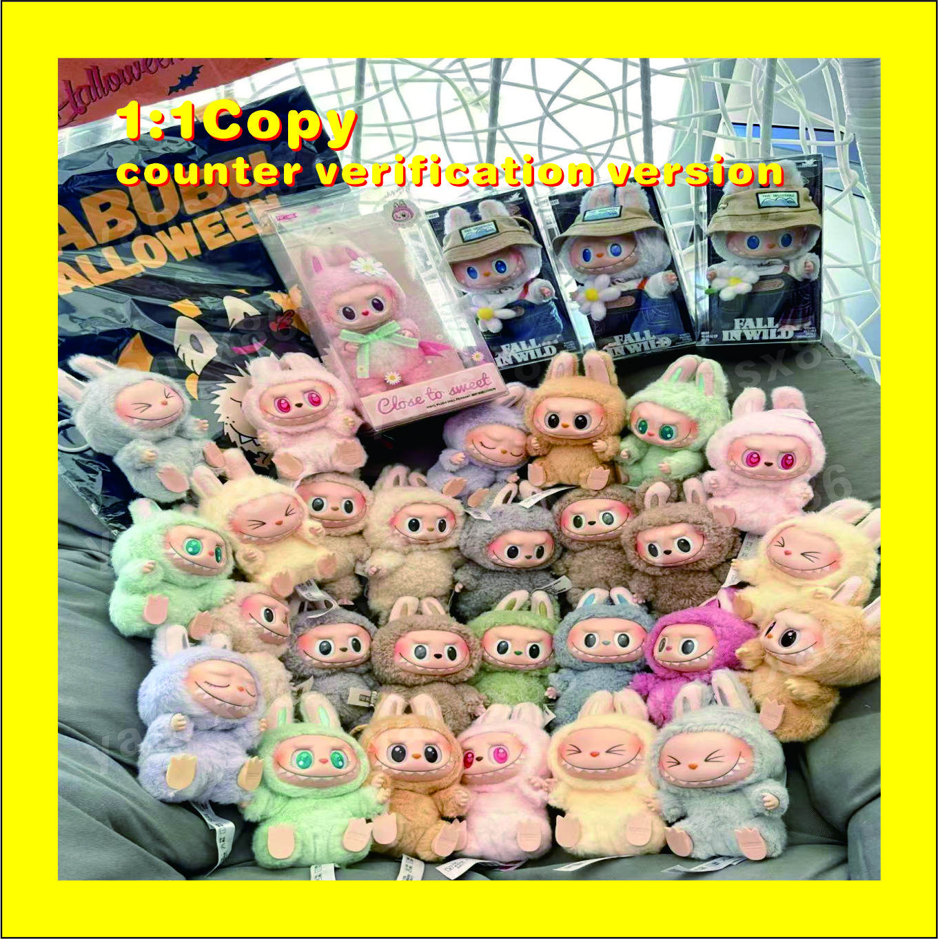 Hot-selling plush toy Labubu Have A Seat Series Vinyl Pendant labubu Doll Model Toy Cute Monster Cartoon Character Dolls For Childrens Birthday Gift Blind Box