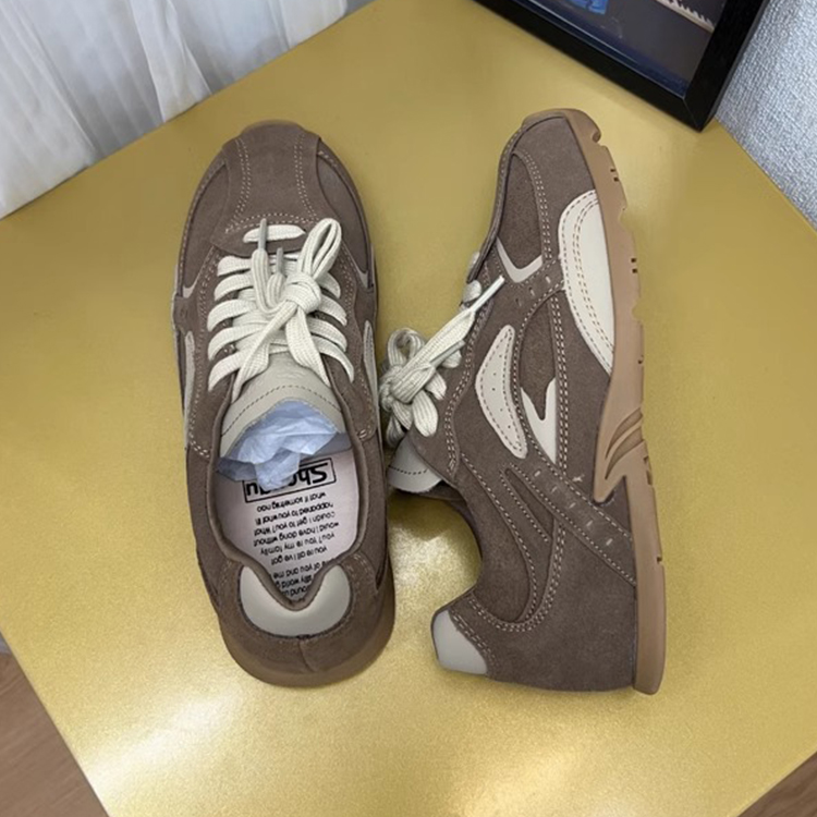 fashion designer shoes sneakers womens trainers versatile soft comfortable anti-slip lightweight breathable flats casual shoes size 35-40