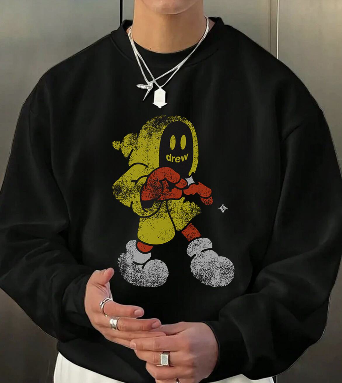 DREW HOUSE Designer New Sweatshirts Y209