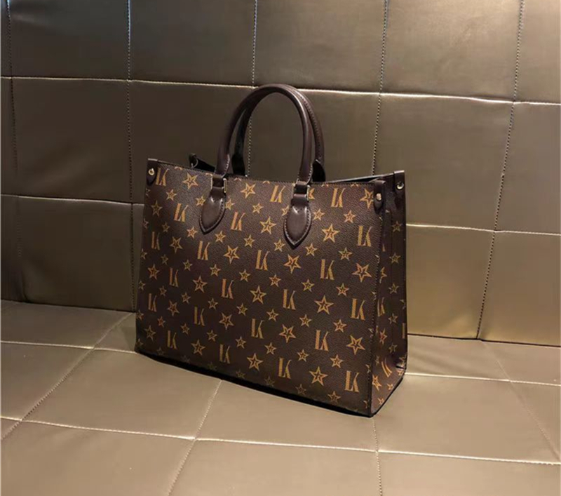 LORDLY KNACK designer bag light luxury genuine leather casual tote bag high-quality vintage large capacity handbag for woman