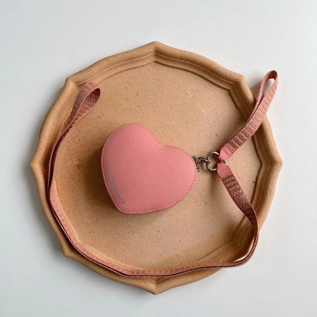 Colorful Heart-Shaped Personalized Pattern Popular Versatile Single Shoulder Crossbody Bag Birthday Gift