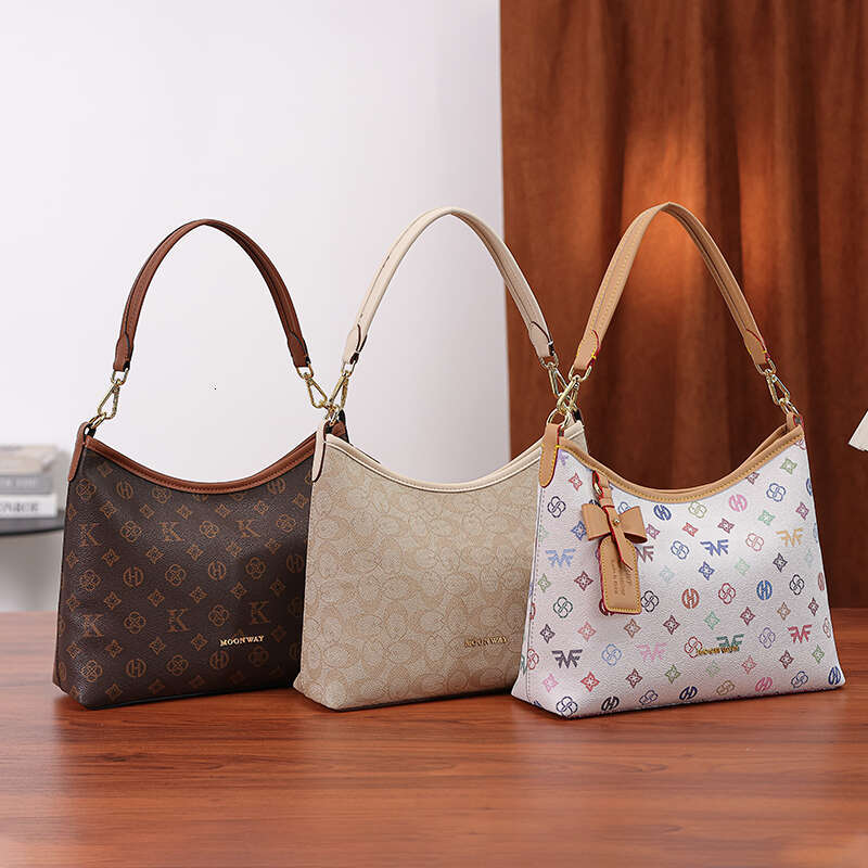 MKF designer Underarm Mahjong Bag classic old flower Chain small retro single shoulder bags crossbody carrying women tote Clutch bag Handbag