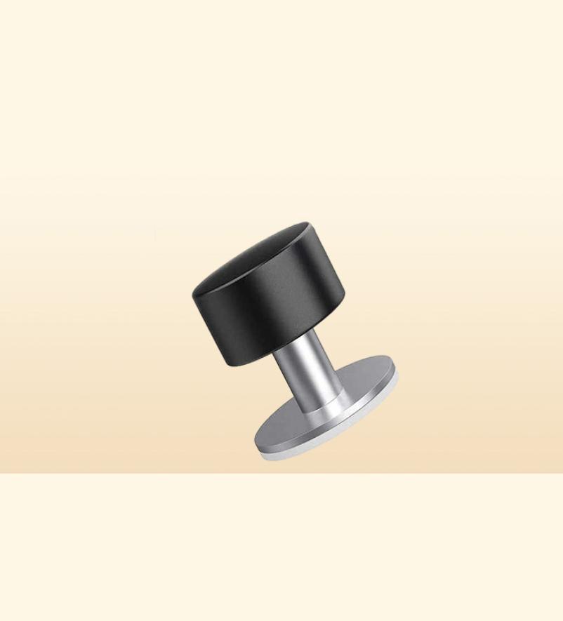 Door Stopper Stops 1 Pack Adhesive Wall Mounted Door Stop Stainless Steel Doorstop for Floor with Sound Dampening Bumper 2107242845801