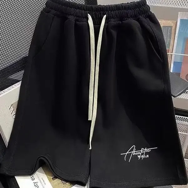 Summer mens and womens trendy comfortable shorts personalized versatile running loose home sports wear 250820