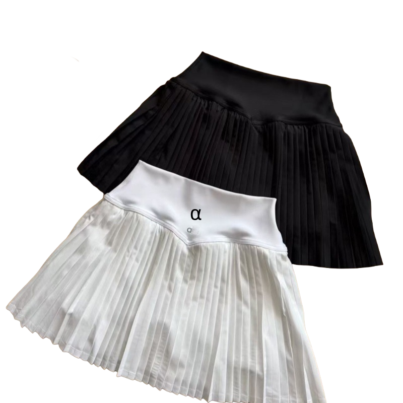 Yoga Skirt Match Point Tennis Skirts set Anti Glare Mini Varsity Skirt Quick Drying Breathable Sport Shorts Weekend Jogging Sweatpants Built Ins with Pockets