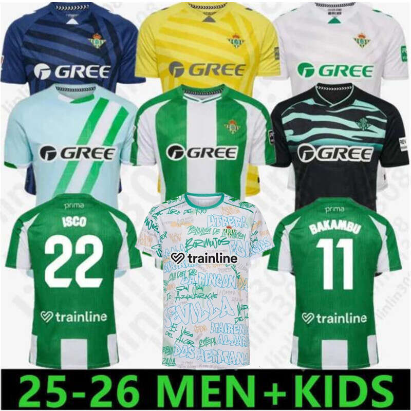 25 26 REAL Betis soccer Jerseys JOAQUIN Loren 2025 Football Shirts BOUDEBOUZ BARTRA B.Iglesias Edition retro Betis jersey 88 89 94 95 97 98 99 00 Football jersey