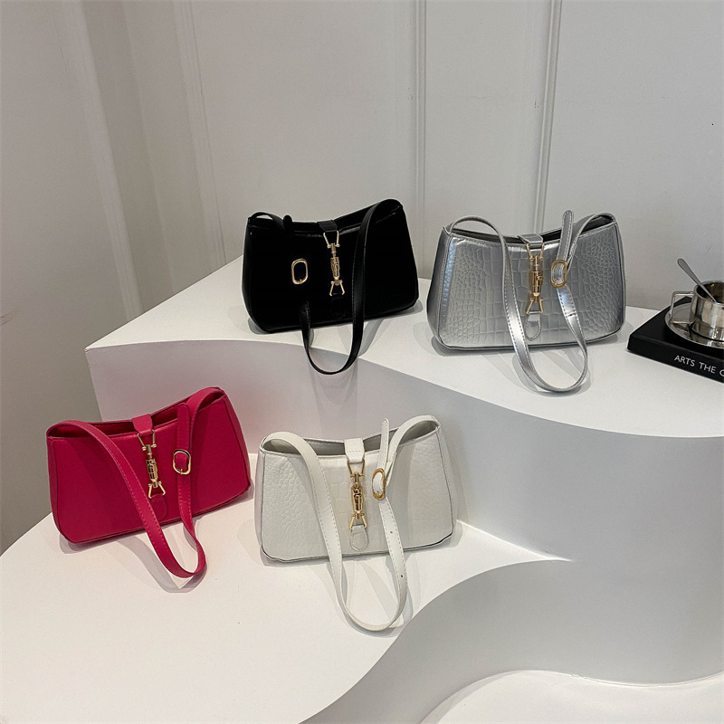 Design Casual Fashion Large Capacity Simple Stylish Luxury Bag Trendy Designer Bag Handbag Free Delivery To Your Door Shoulder Underarm Small Square W