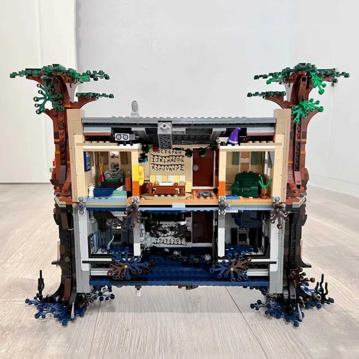 IN STOCK Movies Strange Stories The Upside Down Model Building Blocks Adults Bricks Children Toys Birthday Christmas Gifts L250821