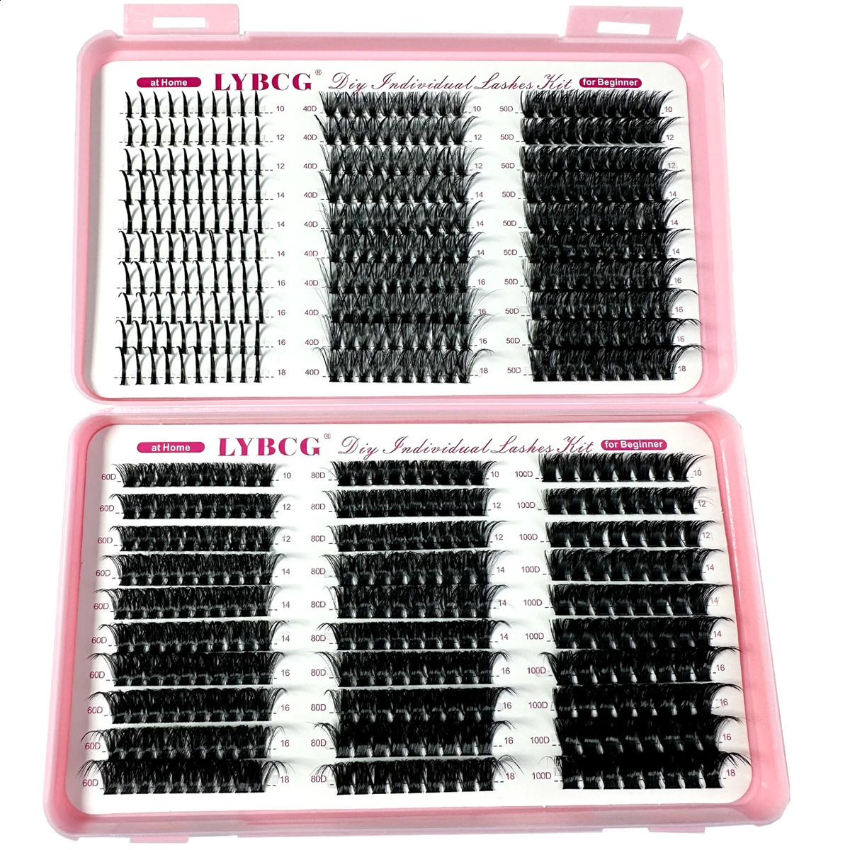 Spikes Lash Individuals Volume Eyelash Clusters DCurly Kit 1020MM DIY s6 Styles 250811