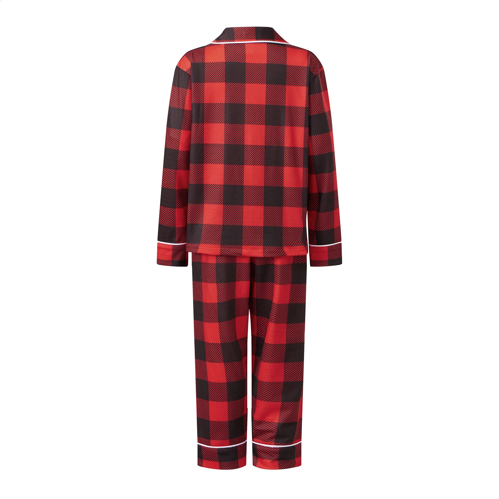 Family Matching Clothes Christmas Pajamas Mother Kids Plaid Pyjamas Set Look Sleepwear Mother And Daughter Father Son Outfits 250902