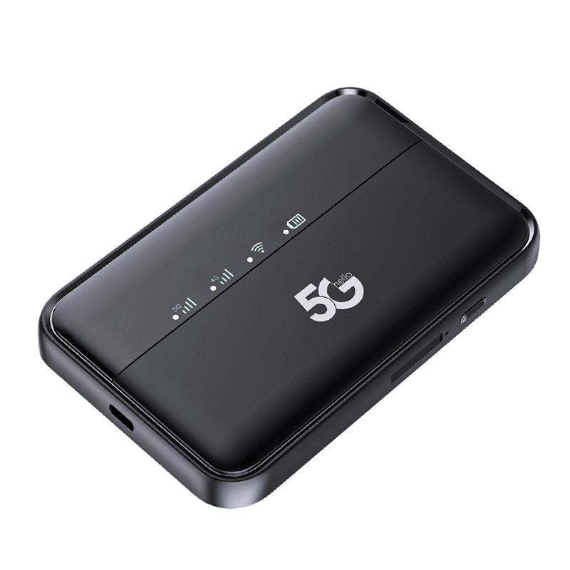 MiFi Pocket wifi 5G with Sim Slot Dual Band 5.8Ghz 10000mAh Battery Ultra-long Battery Life WiFi6 Suitable for Mobile Office Work and Travel.